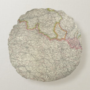 Northeastern France Round Cushion