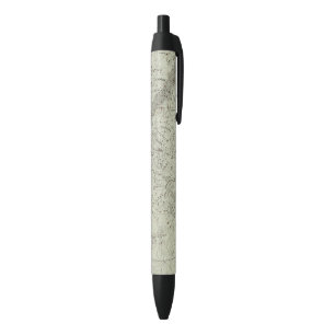 Norther Night Sky map Black Ink Pen
