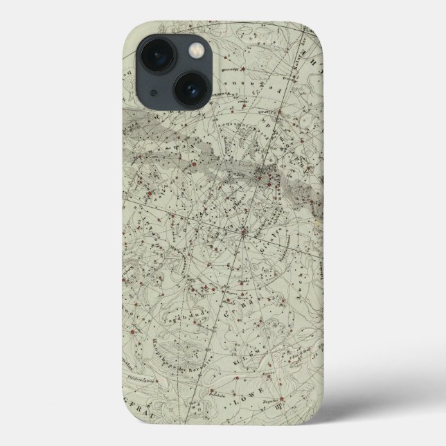 Norther Night Sky map Case-Mate iPhone Case (Back)