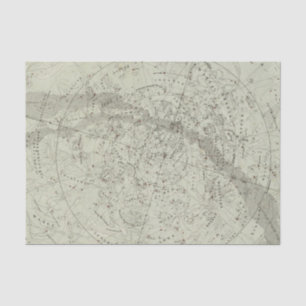 Norther Night Sky map Tissue Paper