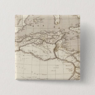 Northern Africa 15 Cm Square Badge