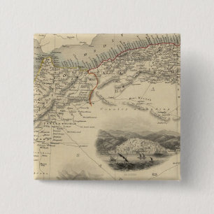 Northern Africa 15 Cm Square Badge