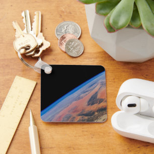 Northern Africa And The Vast Libyan Desert. Key Ring