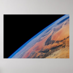 Northern Africa And The Vast Libyan Desert. Poster