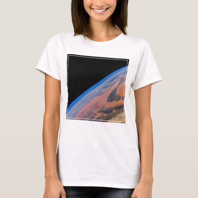 Northern Africa And The Vast Libyan Desert. T-Shirt (Front)