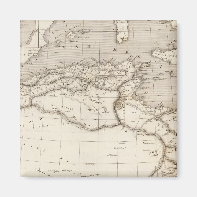 Northern Africa Magnet (Front)