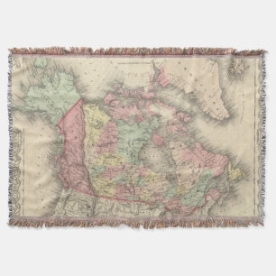 Northern America Throw Blanket