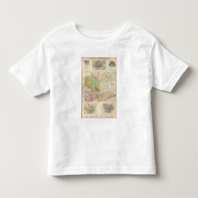 Northern and Central Germany Toddler T-Shirt (Front)