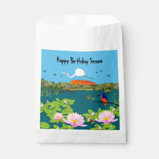 Northern Australian Tropical Landscape Colourful  Favour Bag