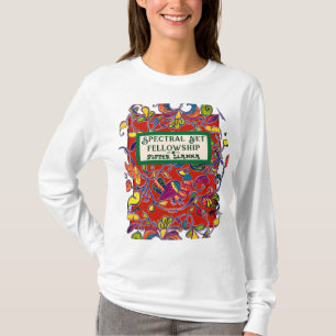 Northern Bird Folk Art Unusual Fellowship T-Shirt