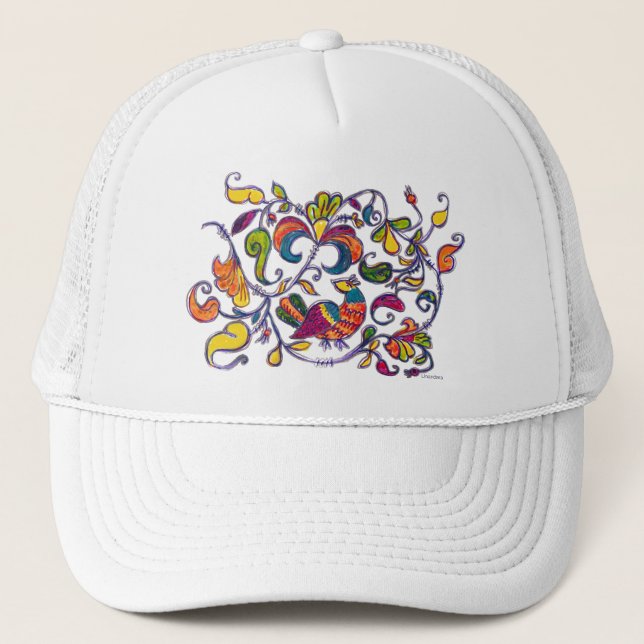 Northern Bird from Russia Trucker Hat (Front)