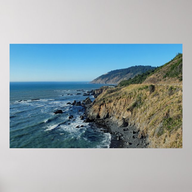 Northern California Coast Poster (Front)