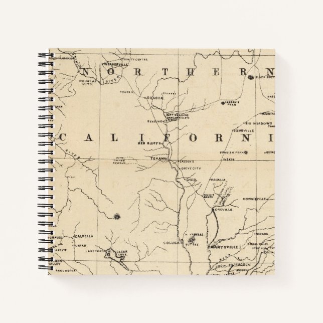 Northern California Notebook (Front)