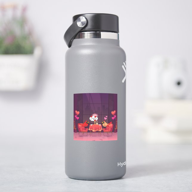Northern Cardinal Birds Dinner Date (HydroFlask)
