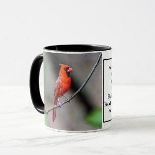 Northern Cardinal Coffee Mug Identification