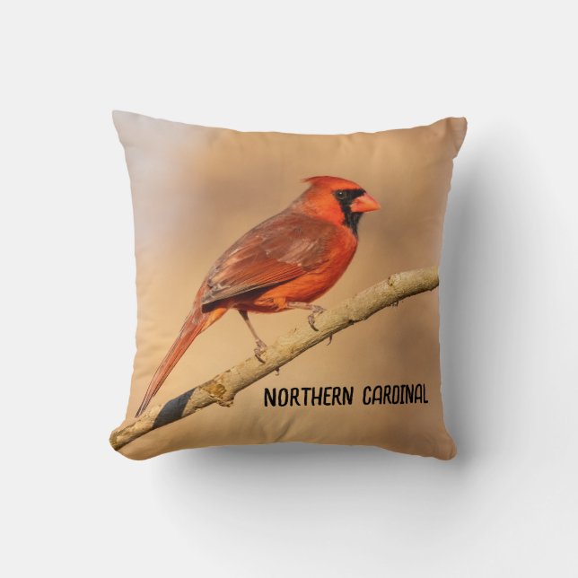 Northern Cardinal  Cushion (Front)