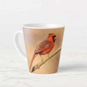 Northern Cardinal Latte Mug