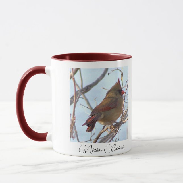 Northern Cardinal Mug (Left)