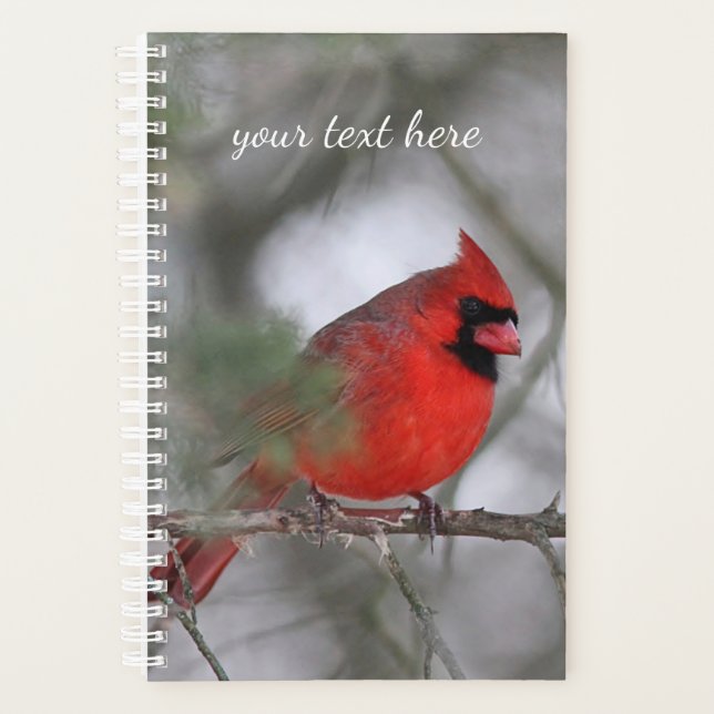 Northern cardinal planner (Front)