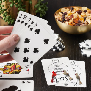 Northern Cardinal SongBird Playing Cards