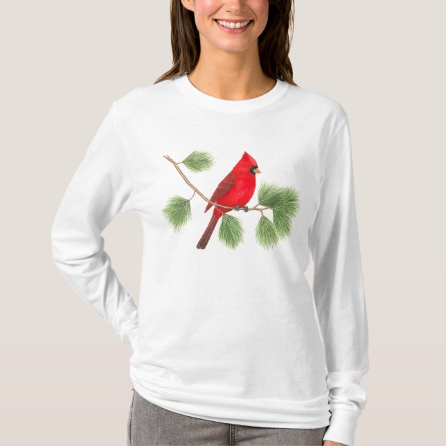 Northern Cardinal T-Shirt (Front)
