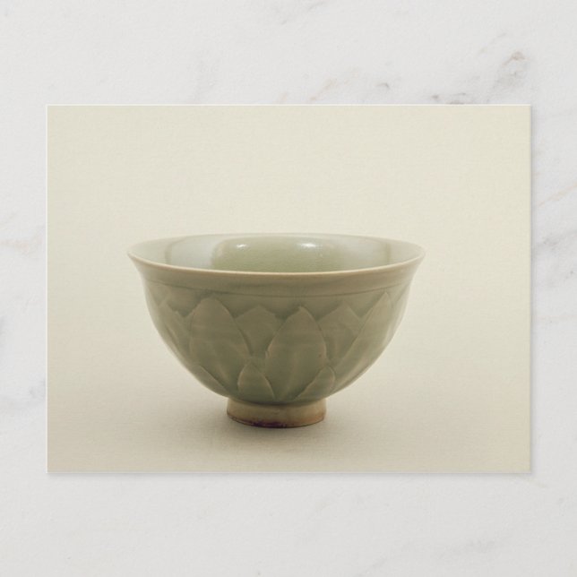Northern celadon bowl postcard (Front)