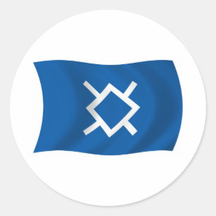 Northern Cheyenne Flag Sticker