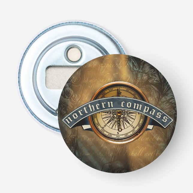 Northern Compass Bottle Opener (Front)