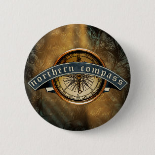 Northern Compass Button