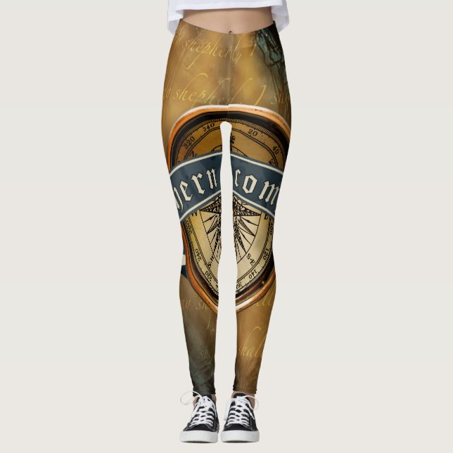 Northern Compass Leggings (Front)