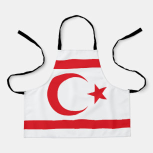 Northern Cyprus Flag Apron