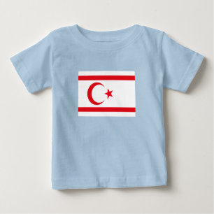 Northern Cyprus Flag Baby T-Shirt