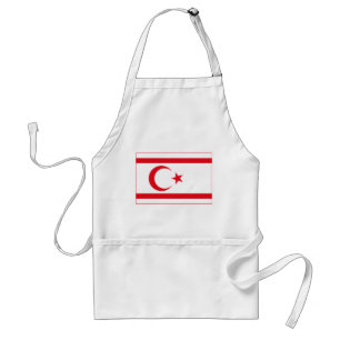 Northern Cyprus Flag Standard Apron