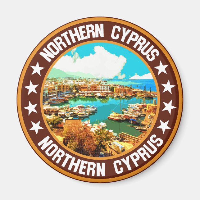 Northern Cyprus                                    Magnet (Front)