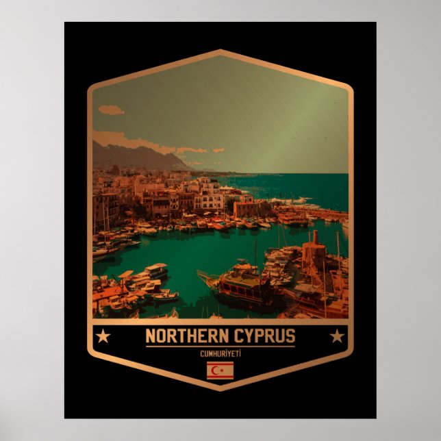 Northern Cyprus Poster (Front)
