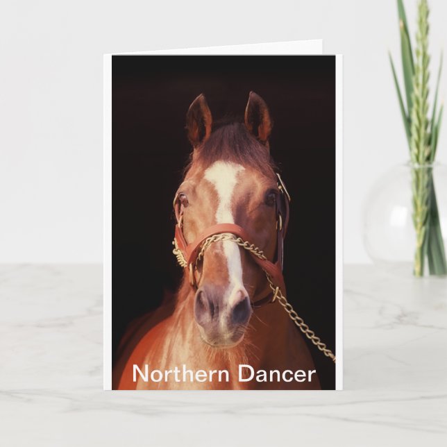 Northern Dancer...World's Greatest Stallion Card (Front)