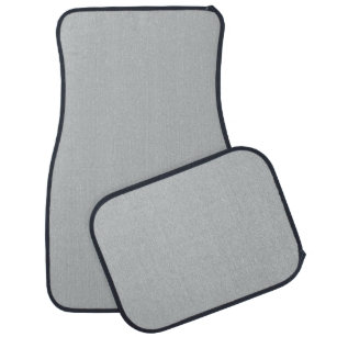 Northern Droplet Light Grey, Neutral Solid Colour Car Mat