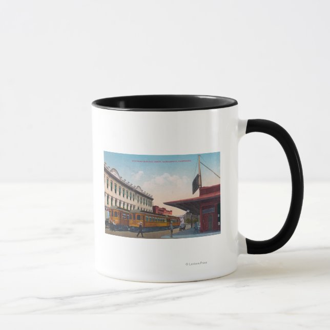 Northern Electric Rail Depot Mug (Right)