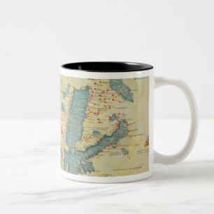 Northern Europe Two-Tone Coffee Mug
