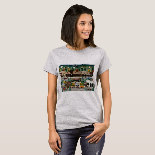 "Northern Exposure" ~ Roslyn, Washington T-Shirt (Front Full)