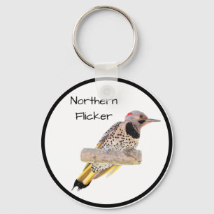 Northern Flicker Key Ring