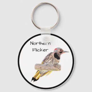 Northern Flicker Key Ring