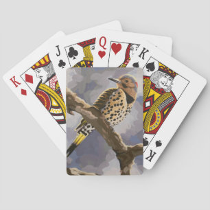 Northern Flicker Playing Cards