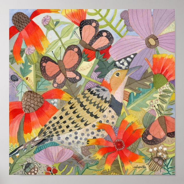 Northern Flicker poster (Front)