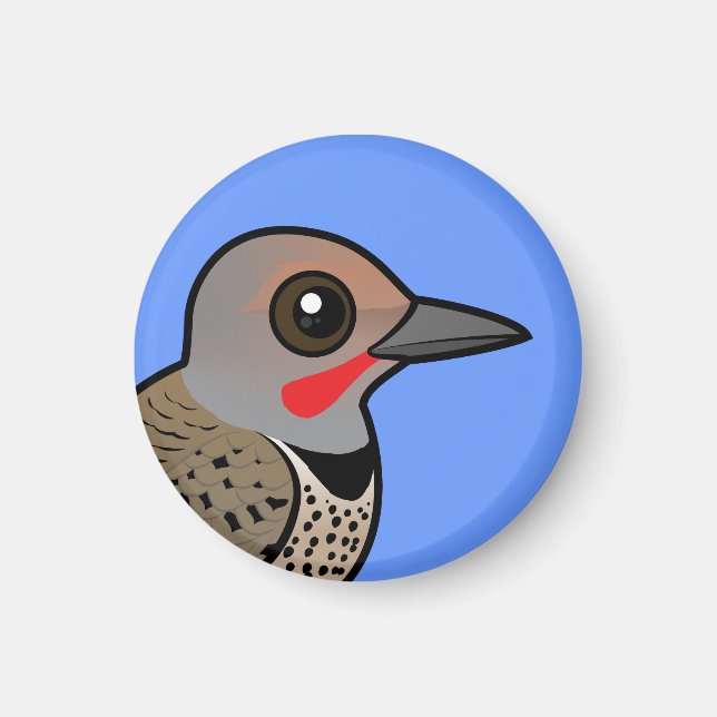 Northern Flicker (red-shafted) Magnet (Front)
