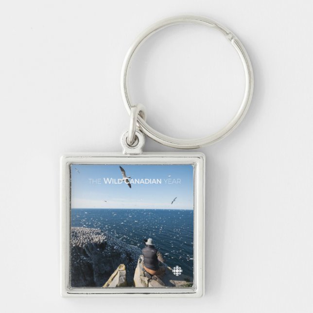 Northern Gannets Key Ring (Front)