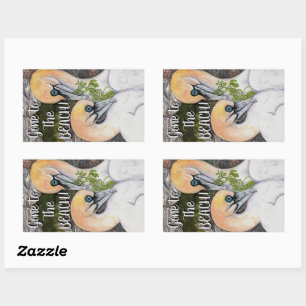 Northern Gannets Rectangular Sticker