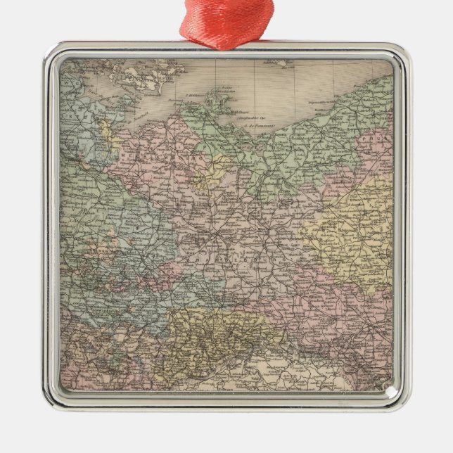 Northern Germany Metal Ornament (Front)