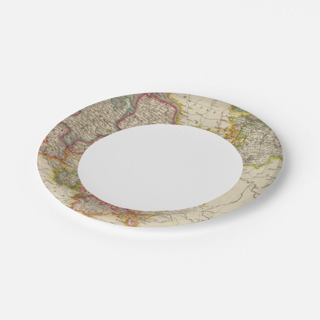 Northern Germany Paper Plate (Angled)