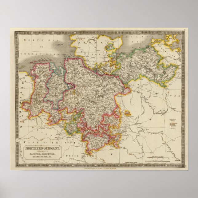 Northern Germany Poster (Front)